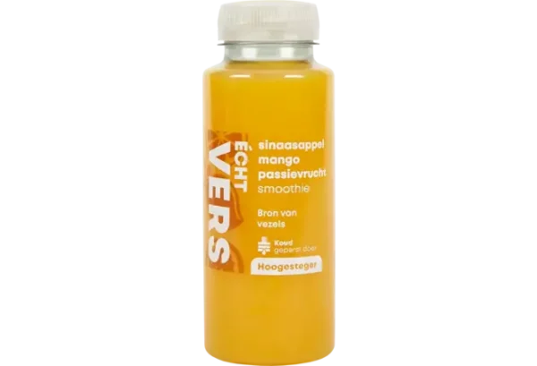 Smoothie Sinasappel Mango Passievrucht